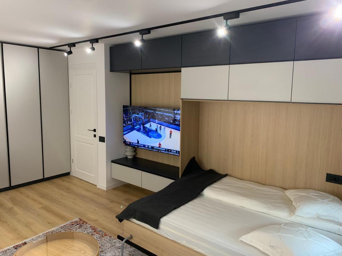 Prosper Plaza Aparthotel Bukarest Eksteriør billede