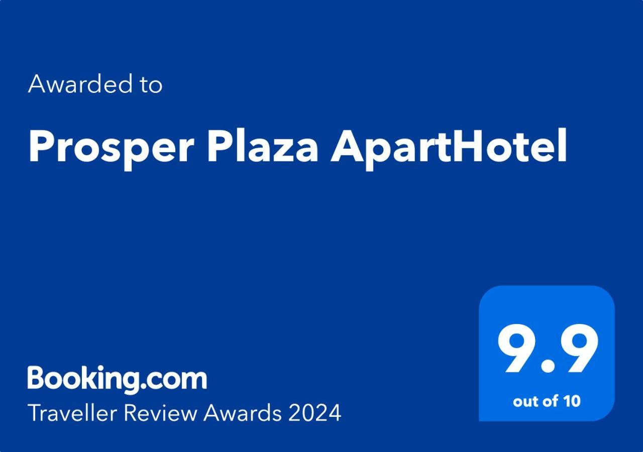 Prosper Plaza Aparthotel Bukarest Eksteriør billede